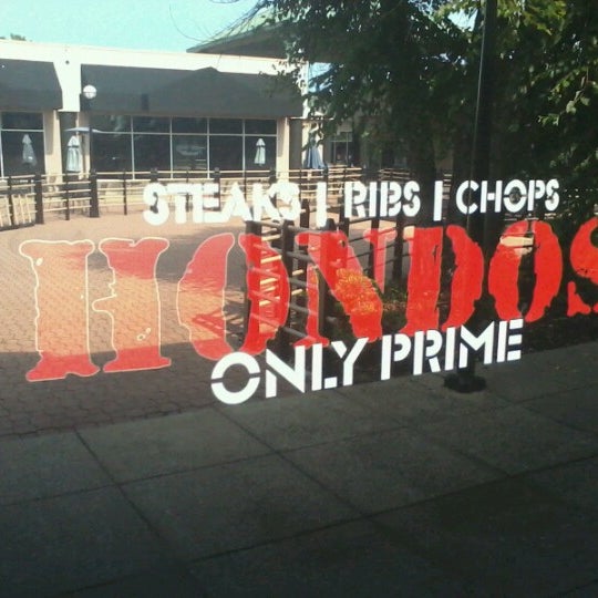 Photo taken at Hondo&#39;s Prime Steakhouse by Tyler B. on 10/19/2012