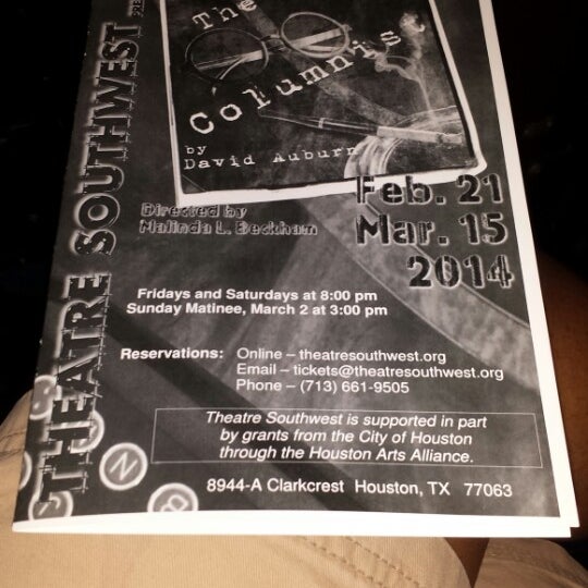 Theater Southwest 8944A Clarkcrest St