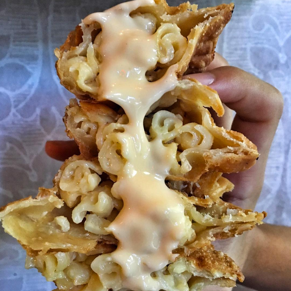 Definitely grab the Mac n' Cheese Empanadas, our favorite side!