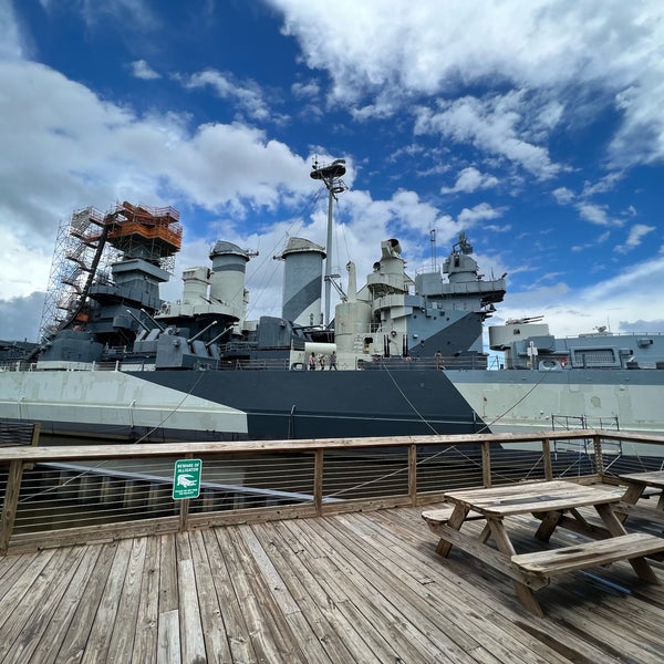 Photo taken at Battleship North Carolina by Helen M. on 5/15/2022