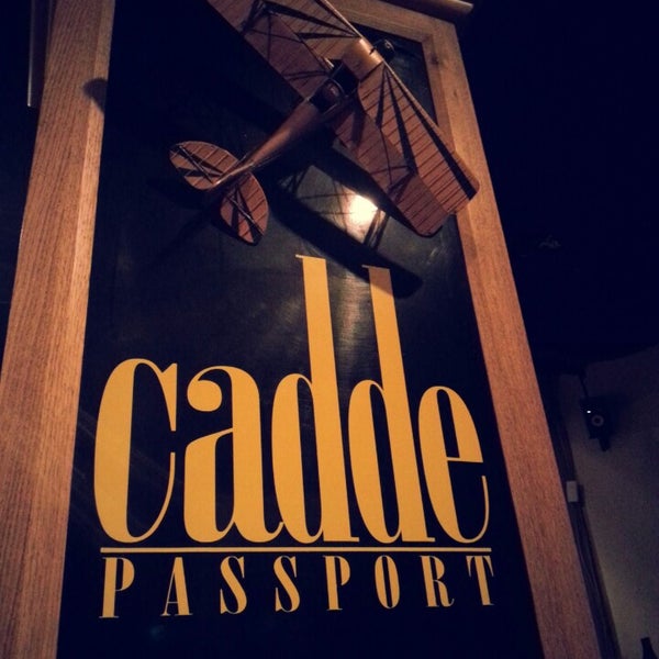 Photo taken at Cadde Restaurant &amp; Bar by Sanem Ceren Y. on 3/11/2013