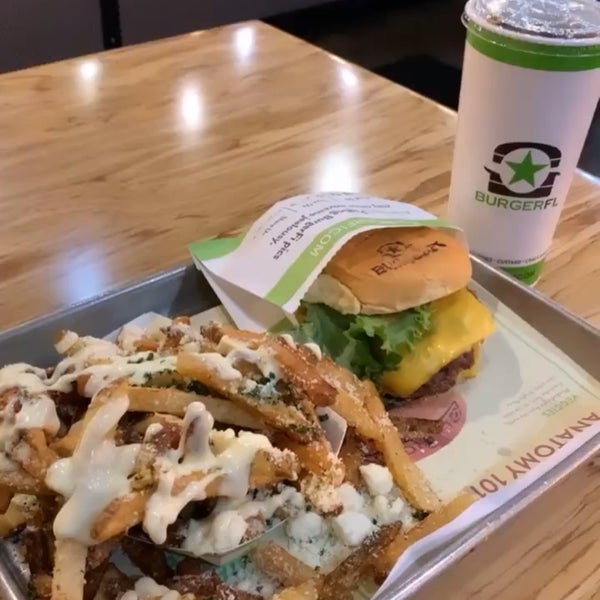 Photo taken at BurgerFi by F S on 2/19/2020