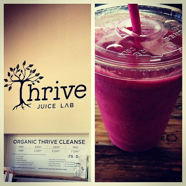 THRIVE JUICE LAB Vegan and Vegetarian Restaurant