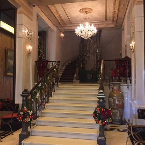 Photo taken at Palazzo Donizetti Hotel by Deniz Y. on 1/7/2018