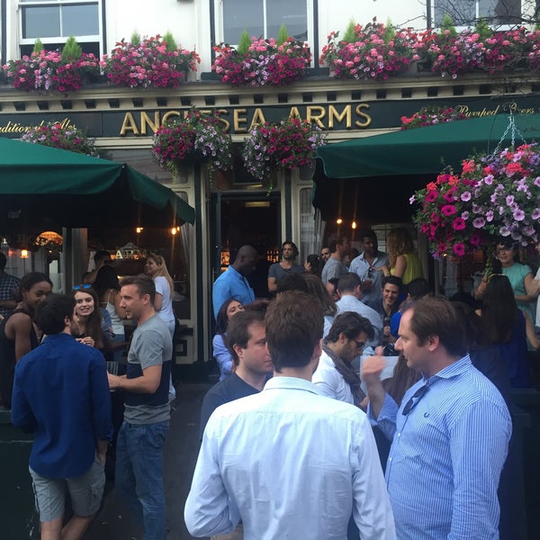 Photo taken at The Anglesea Arms by canan d. on 7/17/2016