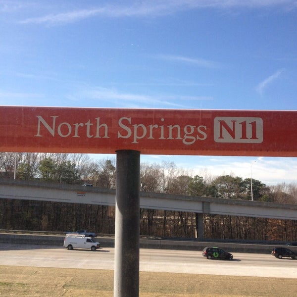 North Springs Marta Station Address Marta - North Springs Station - Metro Station