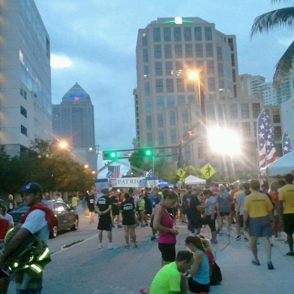 Tunnel To Towers 5k Run (Now Closed) Park in Downtown Fort Lauderdale