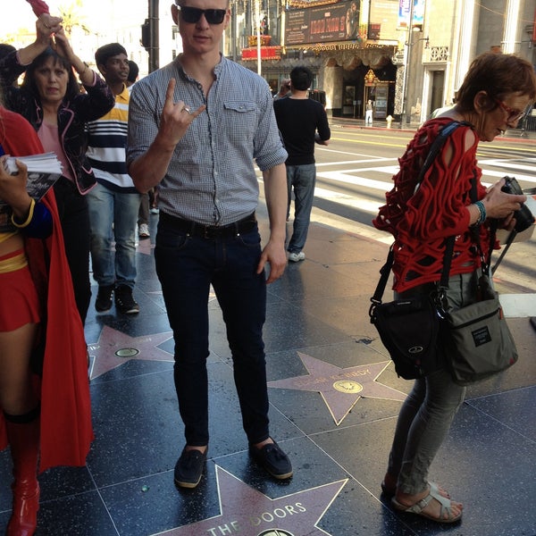Photo taken at Hollywood Walk of Fame by 51620a0e on 4/30/2013
