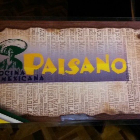 6/17/2014 tarihinde Paulo Roberto R.ziyaretçi tarafından Paisano Cocina Mexicana'de çekilen fotoğraf