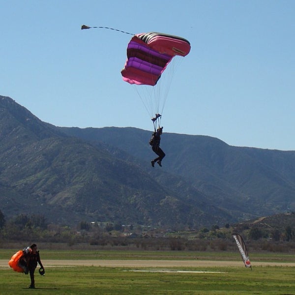 Photo taken at Skydive Elsinore by Laura G. on 9/19/2013