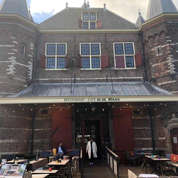Photo taken at Restaurant-Café In de Waag by Ann K. on 7/6/2021