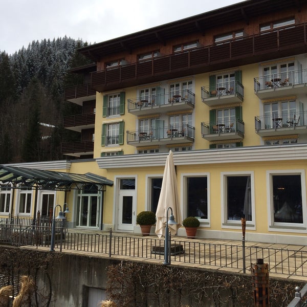 Photo taken at Lenkerhof gourmet spa resort - Relais et Châteaux by David L. on 3/22/2015
