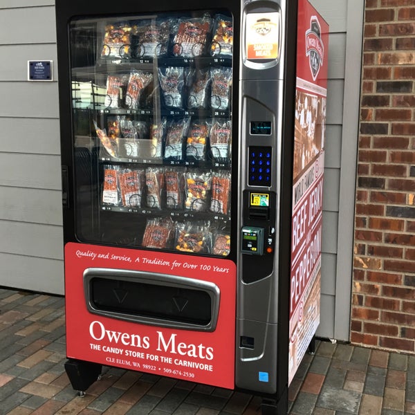 Owens Meats Vending Machine Ruston, WA