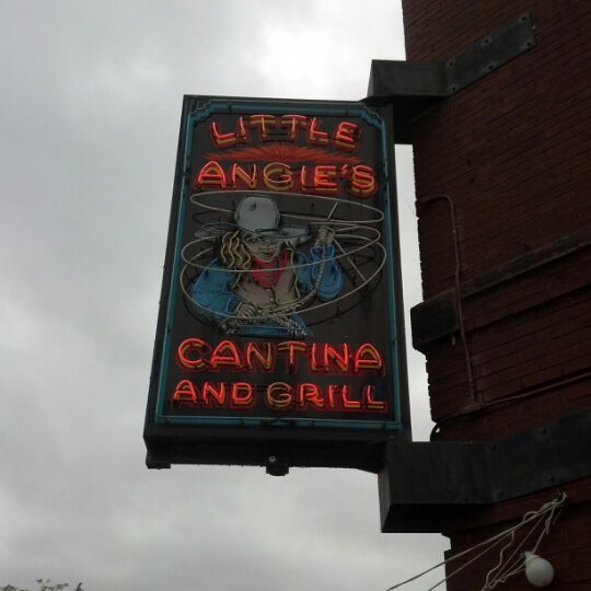 Photo taken at Little Angie&#39;s Cantina &amp; Grill by Brendan K. on 10/5/2012