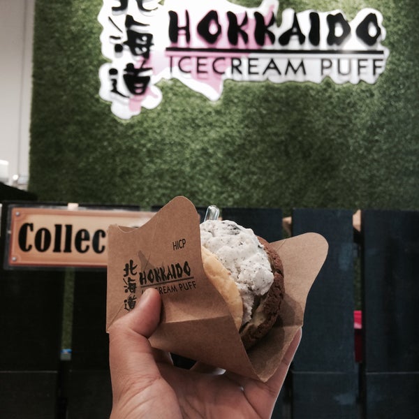 Hokkaido Ice Cream Puff Dessert Shop in Kota Kinabalu