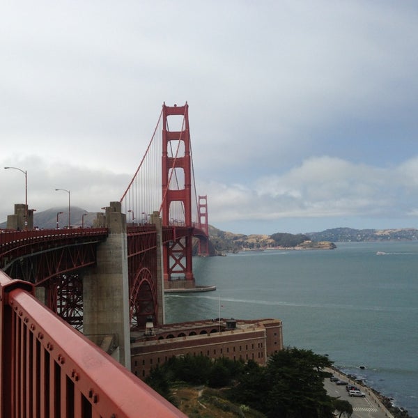 Photo taken at *CLOSED* Golden Gate Bridge Walking Tour by Amanda S. on 6/4/2013