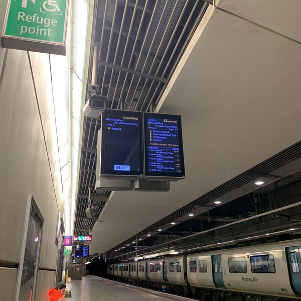 St Pancras Thameslink Platform Map Platform B - Platform In London