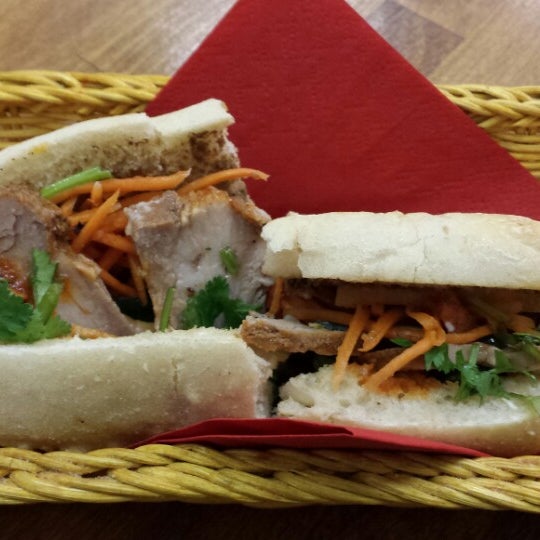 Photo taken at Mr. Bánh Mì by Radek on 2/10/2015