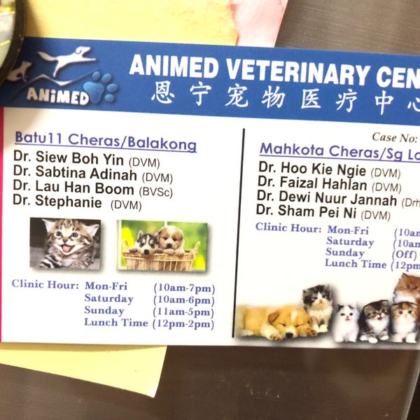 24 hours sales vet in cheras