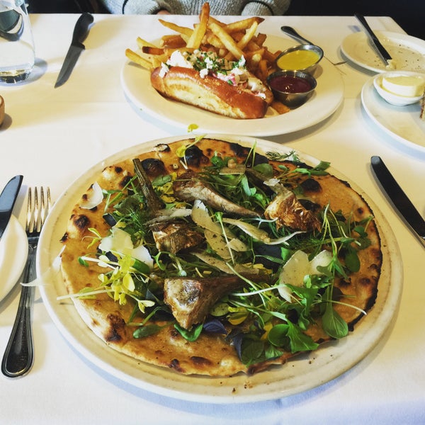 Get Maine Lobster Roll + Duck Fat Fries or Spring Pizza!
