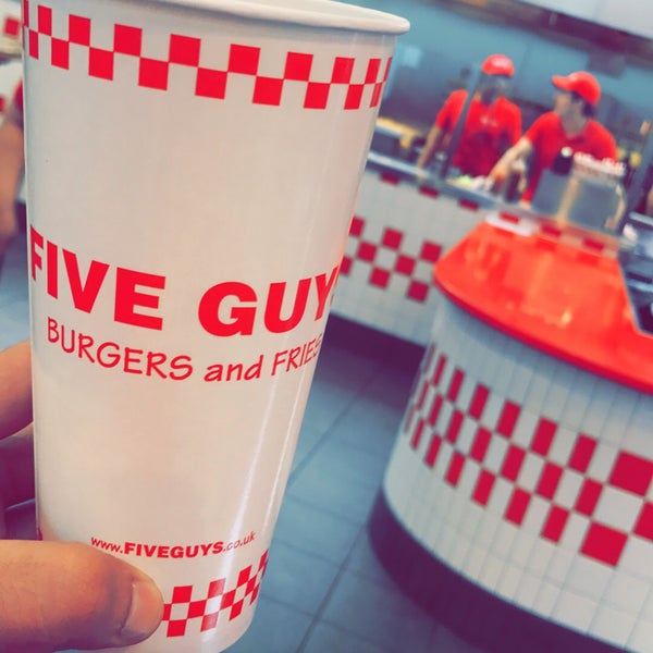 Photo taken at Five Guys by Khaled A. on 8/14/2017