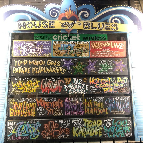 Photo prise au House of Blues Restaurant &amp; Bar par Roy V. le2/27/2020