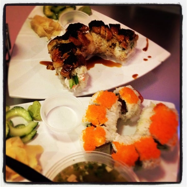 Photo taken at Sushi Freak by Veronica on 12/20/2012