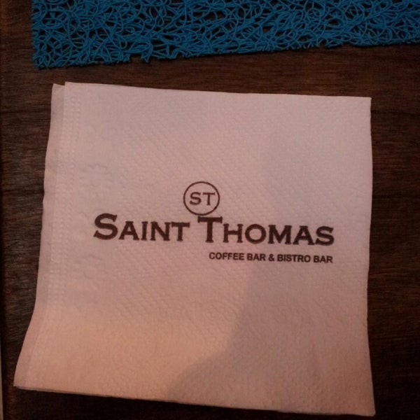 Снимок сделан в Saint Thomas Coffee &amp; Bistro Bar пользователем Manuel M. 5/1/2013