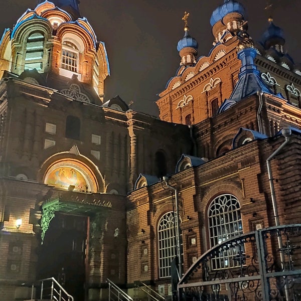 Храм Георгия Победоносца Краснодаре зимой