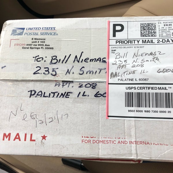 US Post Office Palatine, IL