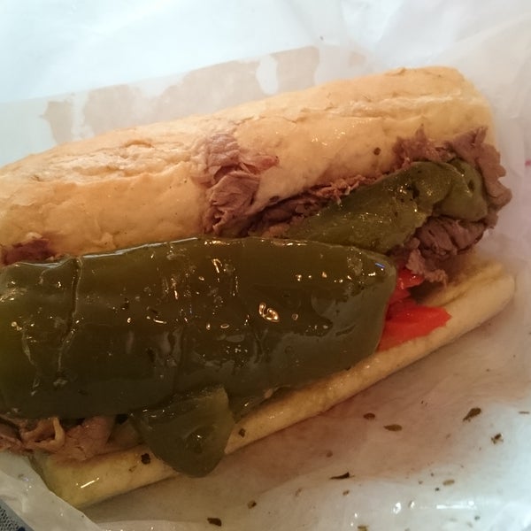 Italian beef au jus was unreal! The hot dog was ok