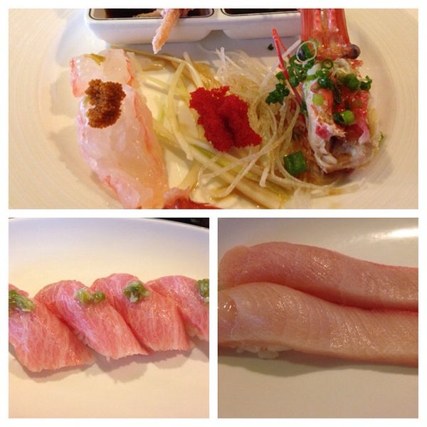 Снимок сделан в Nomura Sushi пользователем Nadim B. 10/9/2014