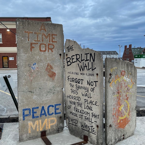 Berlin Wall Historic and Protected Site in Downtown Portland