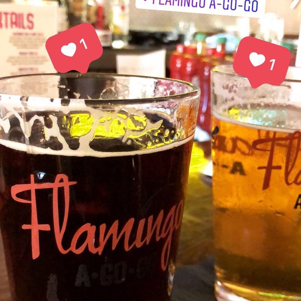 Photo taken at Flamingo A-Go-Go by Amaury J. on 3/31/2018