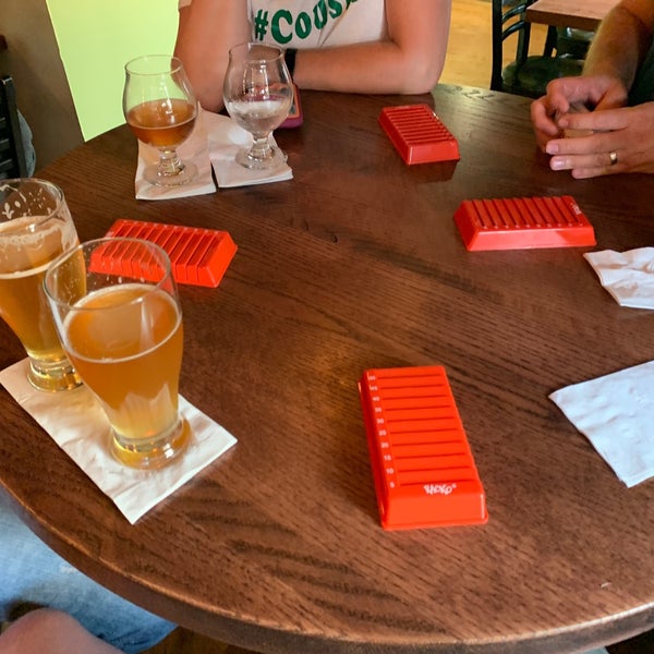 Photo taken at Round Guys Brewing Company by Justin W. on 8/1/2019