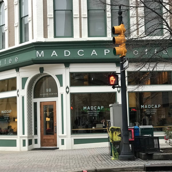 Photo taken at Madcap Coffee by Matt on 3/31/2018