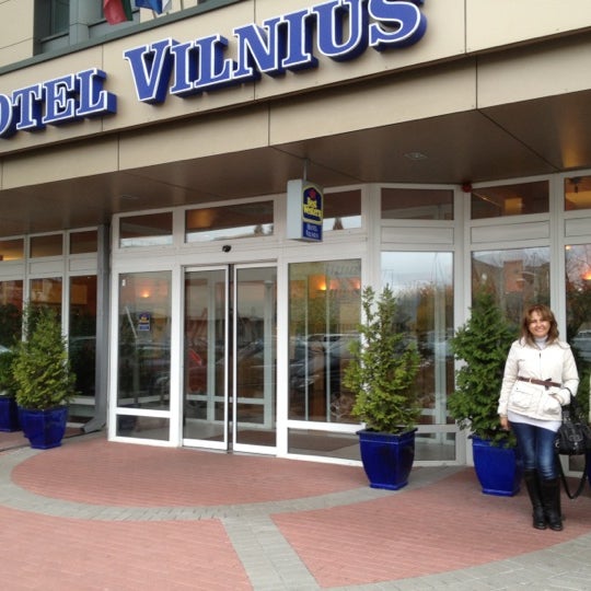 รูปภาพถ่ายที่ Best Western Hotel Vilnius โดย Mustafa Yalçın K. เมื่อ 10/23/2012