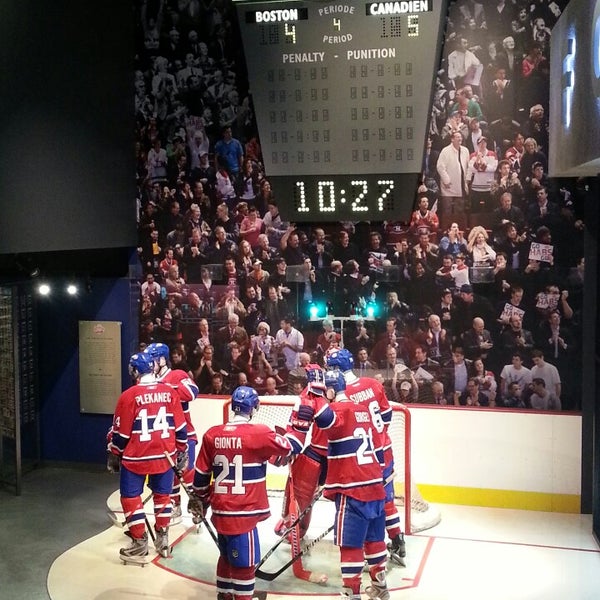 Photo taken at Montreal Canadiens Hall of Fame by Nathalie on 6/7/2013
