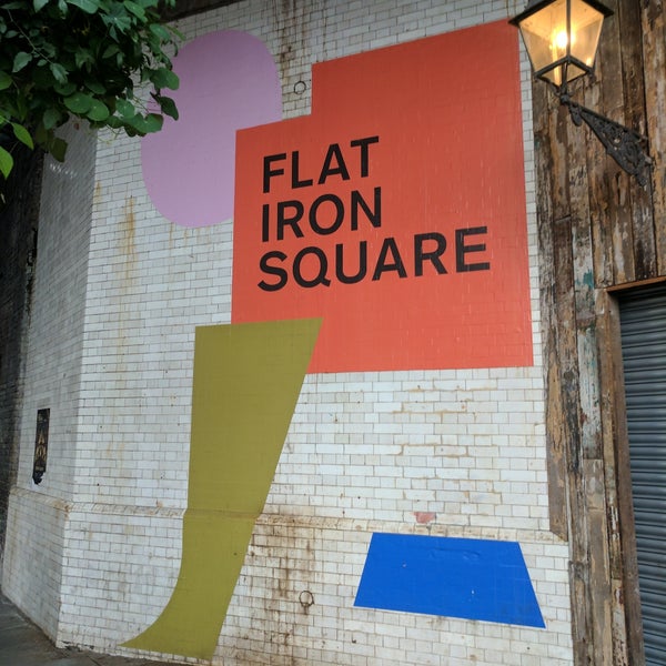 Photo taken at Flat Iron Square by Luke B. on 7/17/2017