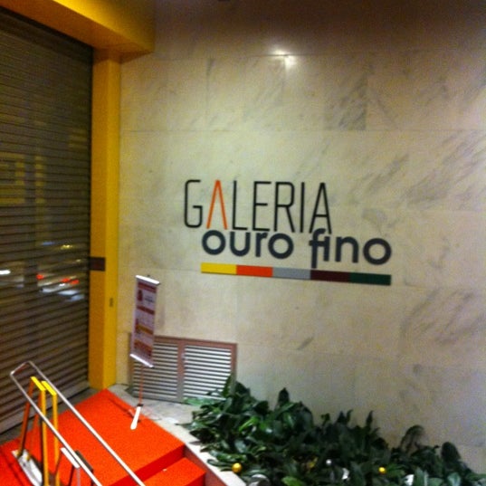 Galeria Ouro Fino - Shopping Plaza in Cerqueira César