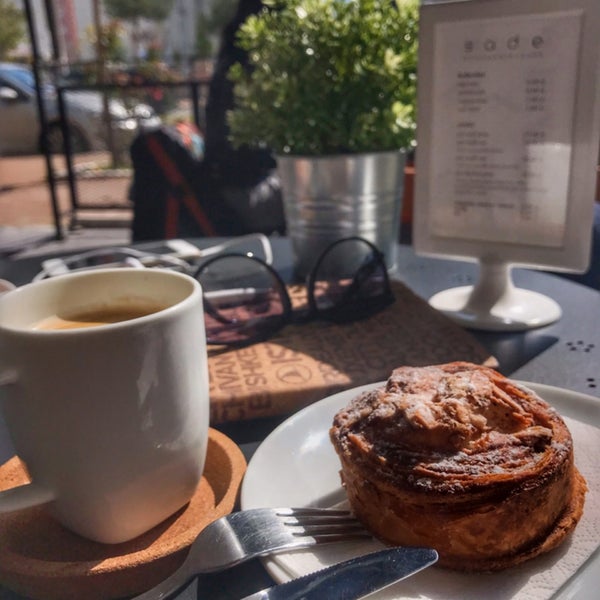 Photo taken at Sade Patisserie by A. L. on 3/16/2019