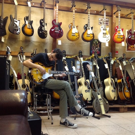 Photo taken at Gibson Shop by Andrey B. on 12/18/2012