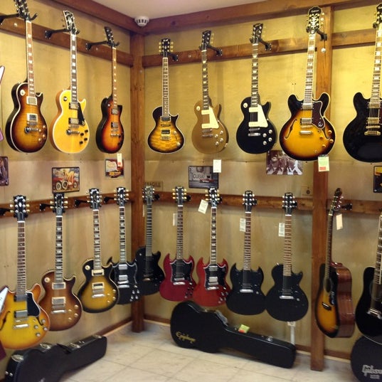 Photo taken at Gibson Shop by Andrey B. on 10/30/2012
