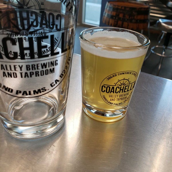 Photo taken at Coachella Valley Brewing Company by Eric S. on 1/19/2023