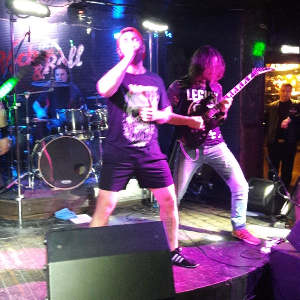 Настойчивый рок бар просп победы 209б фото Photos at rock'n'roll music bar - просп. Ленина, 11