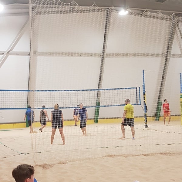 Photo taken at Всесезонный центр пляжного спорта «Песок» by Валерия Ю. on 1/20/2019