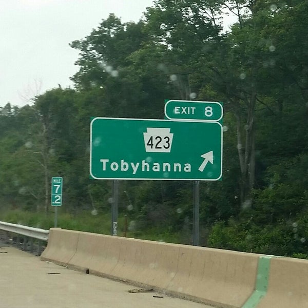 Exit 8. Exit 8