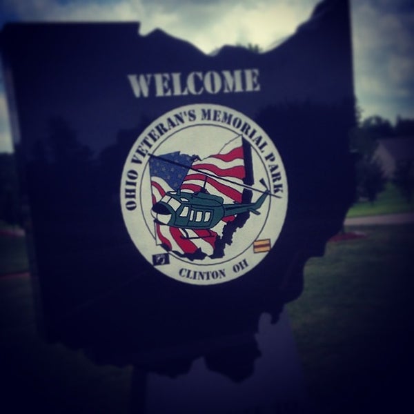 Photo taken at Ohio Veterans&#39; Memorial Park by Chris R. on 7/27/2014