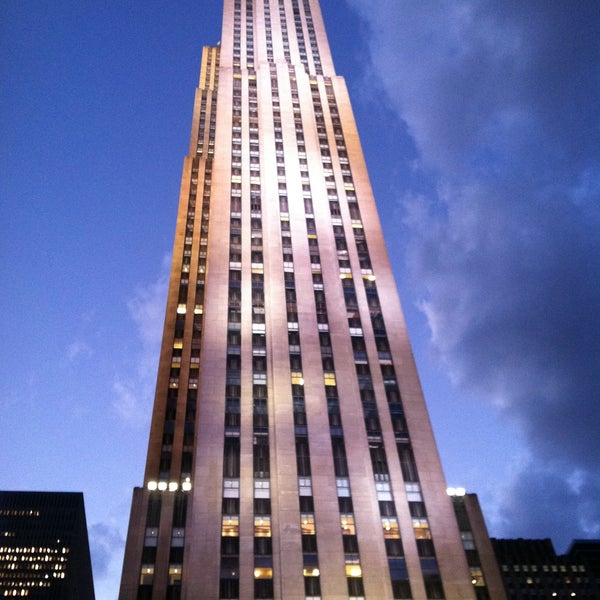 Photo taken at Rockefeller Center by Wilfred G. on 5/17/2013