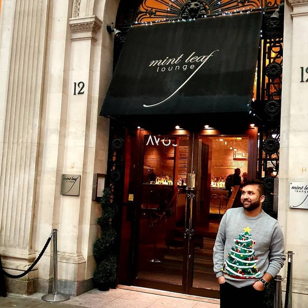 Mint Leaf Lounge Indian Restaurant in London